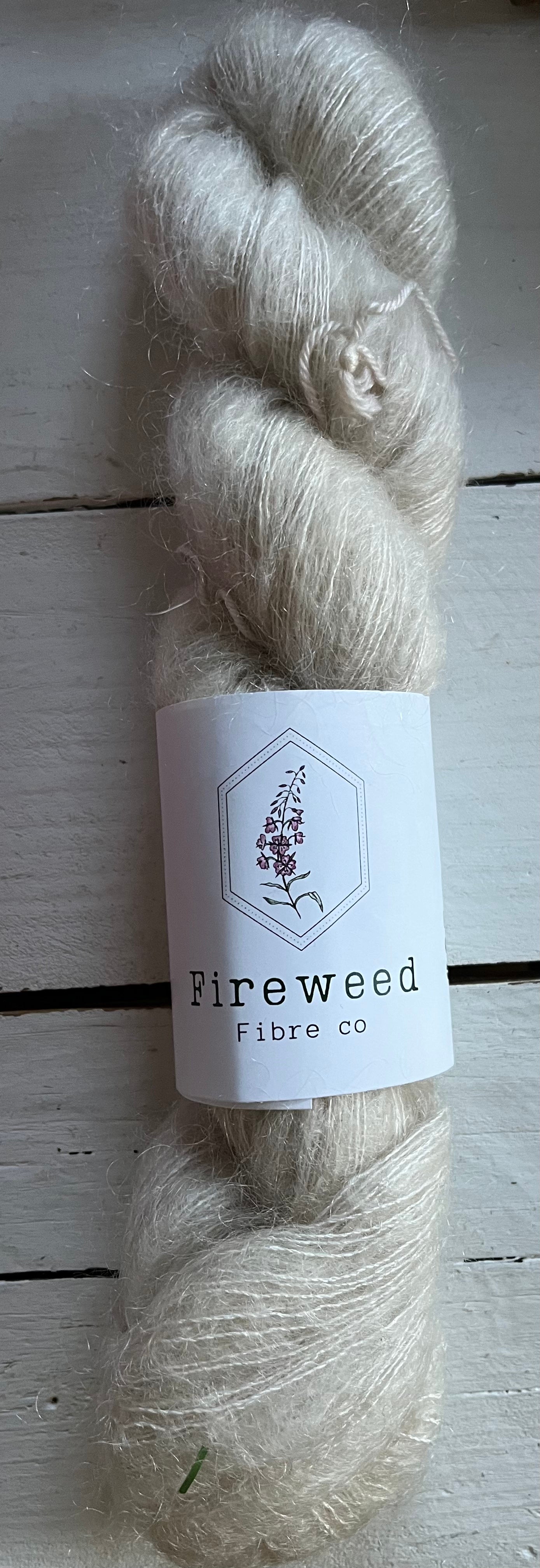 Fireweed Fibre Co Anemone Mohair Lace